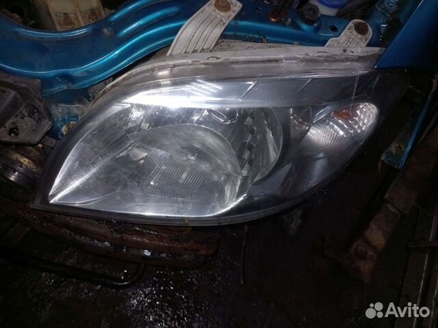 Левая фара Chevrolet Aveo T250