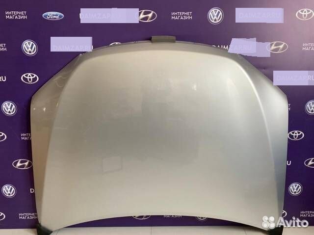 Капот на Тoyota camry V 50 (2011) серебристый