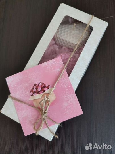 Свеча сердце из вощины