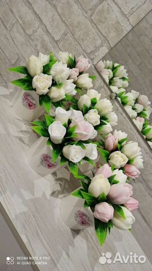 Букет из мыла ручной работы