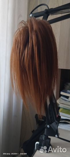 Хвост шиньон на крабе