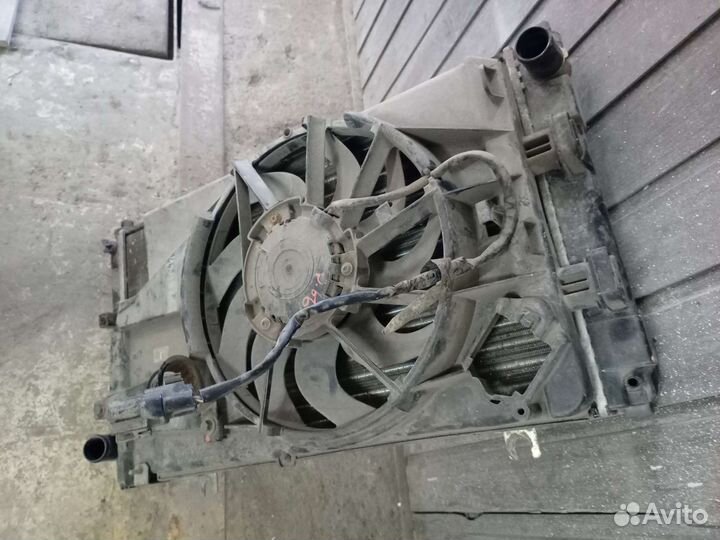 Радиатор охлаждения LADA granta с вентилятором