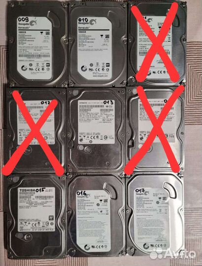 Жесткие диски HDD