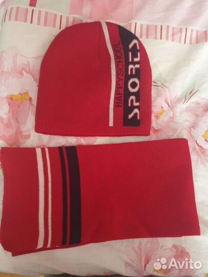 Набор шапка и шарф