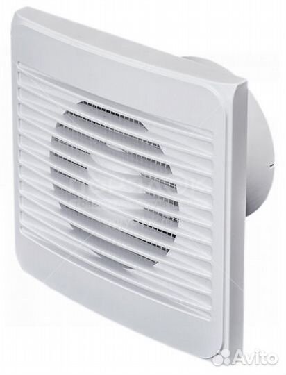 Вентилятор вытяжной Event 100св, белый