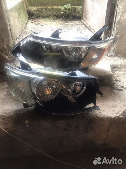 Фары mitsubishi outlander xl