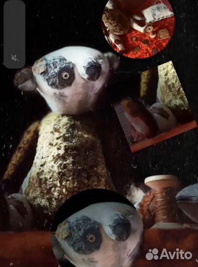 Мишка тедди ручная работа