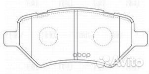 Колодки тормозные для а/м Chery M11 (10) диск
