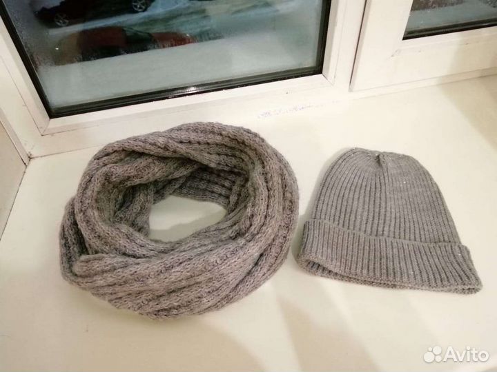 Комплект - Шапка и снуд