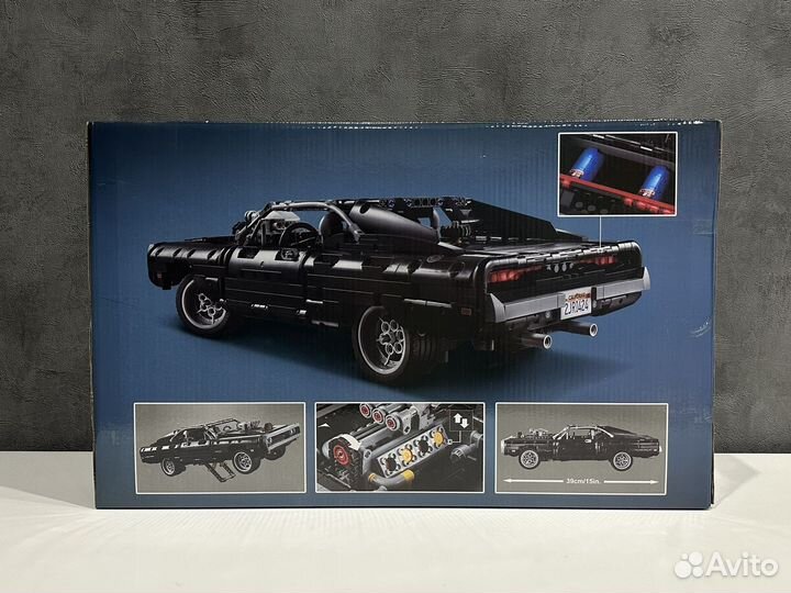 Dodge Charger Доминика Торетто аналог Лего