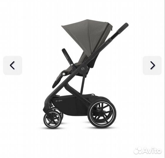 Коляска 3 в 1 Cybex Balios S Lux BLK