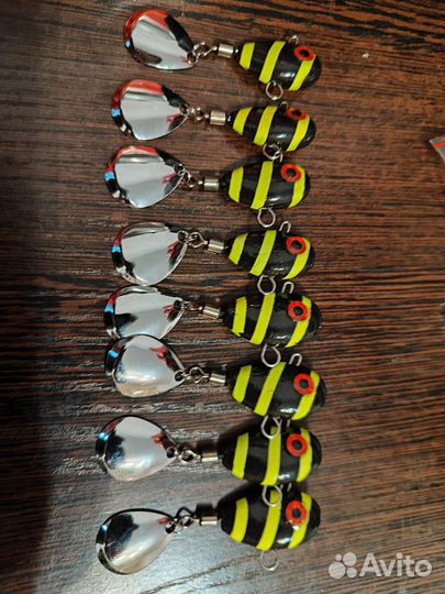 Тейл спиннеры разборные от 10 до 30 грамм