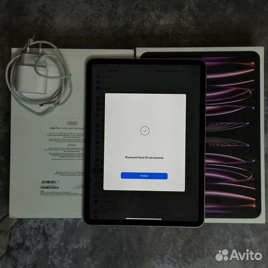 iPad pro 11 2022 м2 256 гб аккумулятор 100