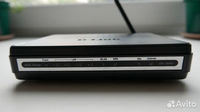 Роутер D-Link DSL-2640U