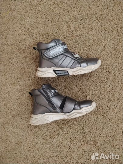 Ботинки на девочку 34 размер