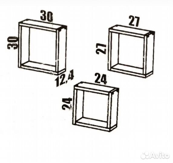 Набор палочек дуб сонома