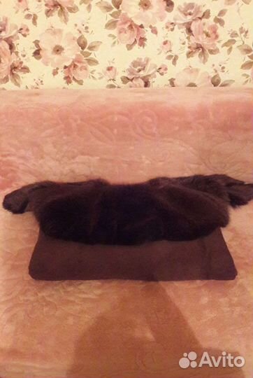 Меховой воротник песец