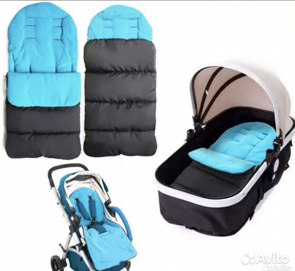 Конверт, чехол утеплённый флисовый