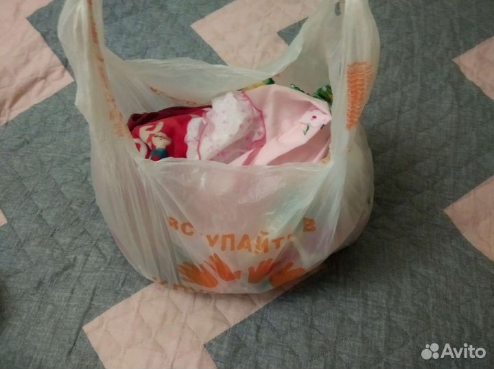 Пакет вещей для девочки рост 104