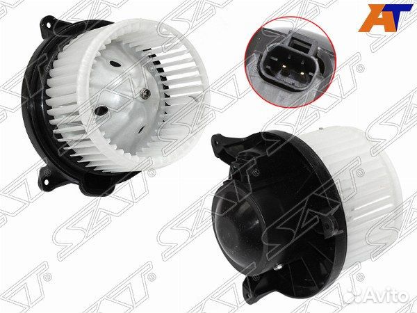 Мотор отопителя салона nissan navara 05, nissan pa