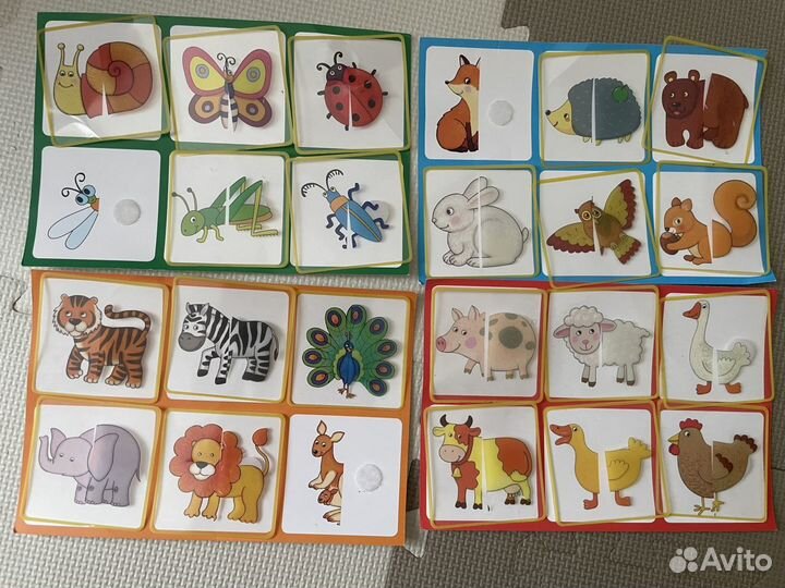 Лото животные