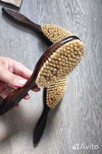 Натуральная расческа для волос новые3 шт