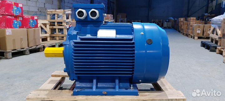 Электродвигатель аир 250S4 (75кВт-1500об) новый