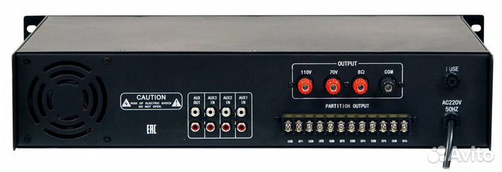 Микшер-усилитель SVS Audiotechnik STA-180