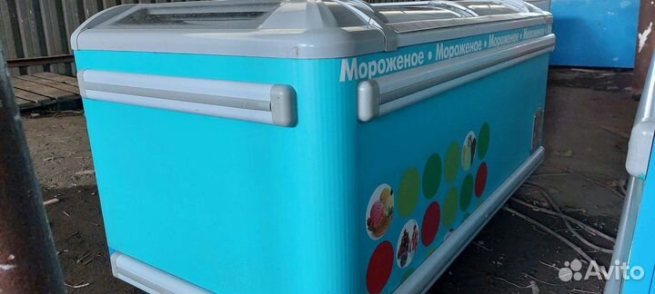 Морозильный ларь со стеклом бу