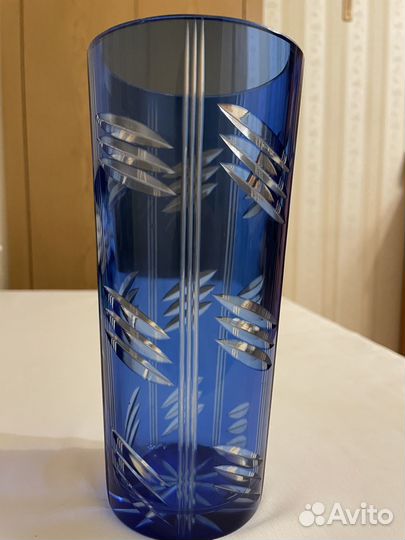 Ваза хрустальная