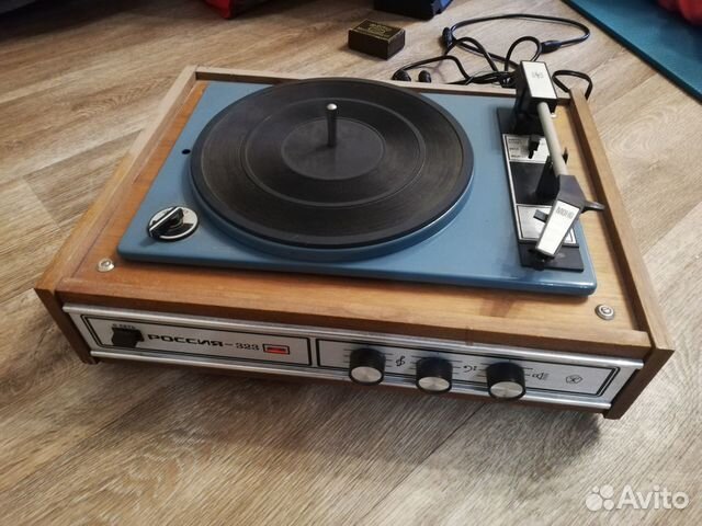 Проигрыватель винила Россия 323 б/у купить в Москве | Электроника | Авито