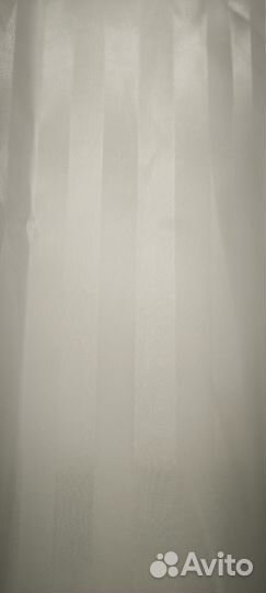 Штора в ванную тканевая