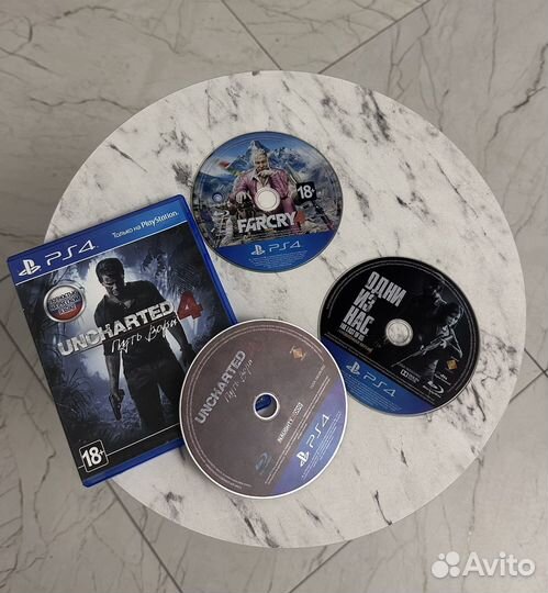 Диски на Ps 4