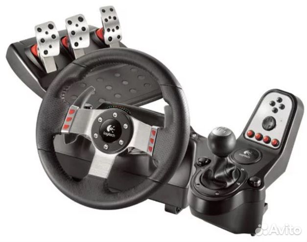Аренда: игровой руль Logitech g27(+ кпп и педали)
