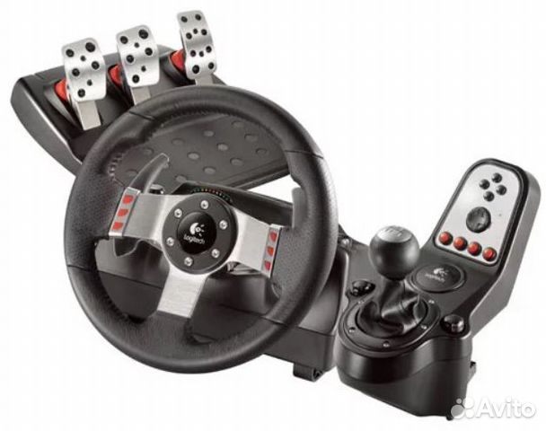 Аренда: игровой руль Logitech g27(+ кпп и педали)