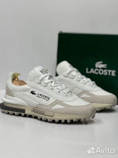 Кроссовки Lacoste Elite белые 2