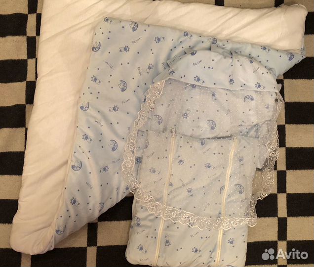 Конверт+одеяло на выписку