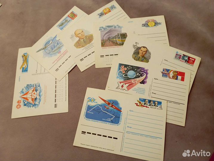 Открытки СССР чистые