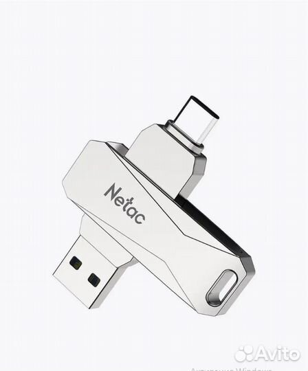 Флешка USB 3.0 512 гб Netac U782C Dual