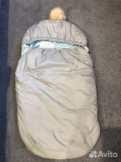 Зимний конверт в коляску