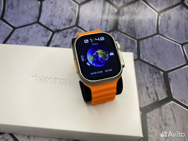 Apple Watch 9 Ultra (Оранжевые)