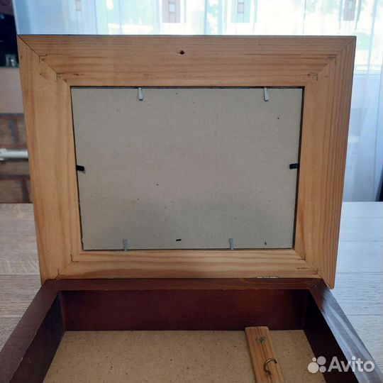 Ключница настенная из массива дерева