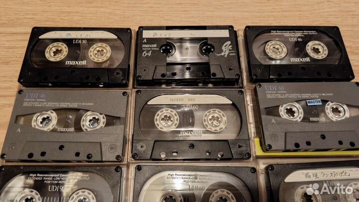 Кассеты Maxell UD l (Normal Position) б/у 10шт