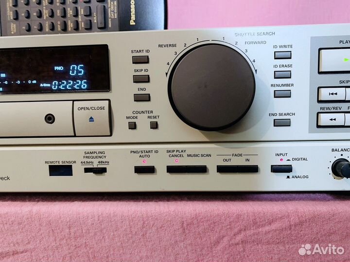 Panasonic sv-3700 professional dat recorder