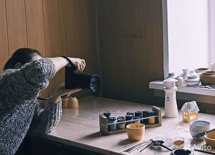 Занятия в гончарной студии