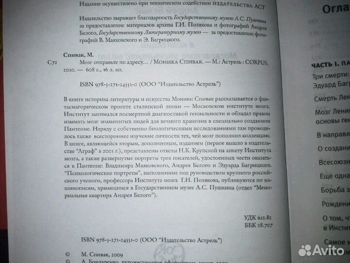 Спивак М. Мозг отправьте по адресу