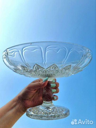 Ваза но ножке Мальцов