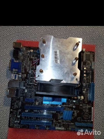 Материнская плата с процессором AMD FX 6100