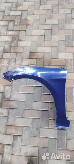 Крыло левое переднее Хюндай Солярис 1