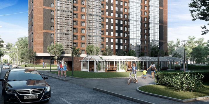 1-к. квартира, 64,2 м², 17/20 эт.